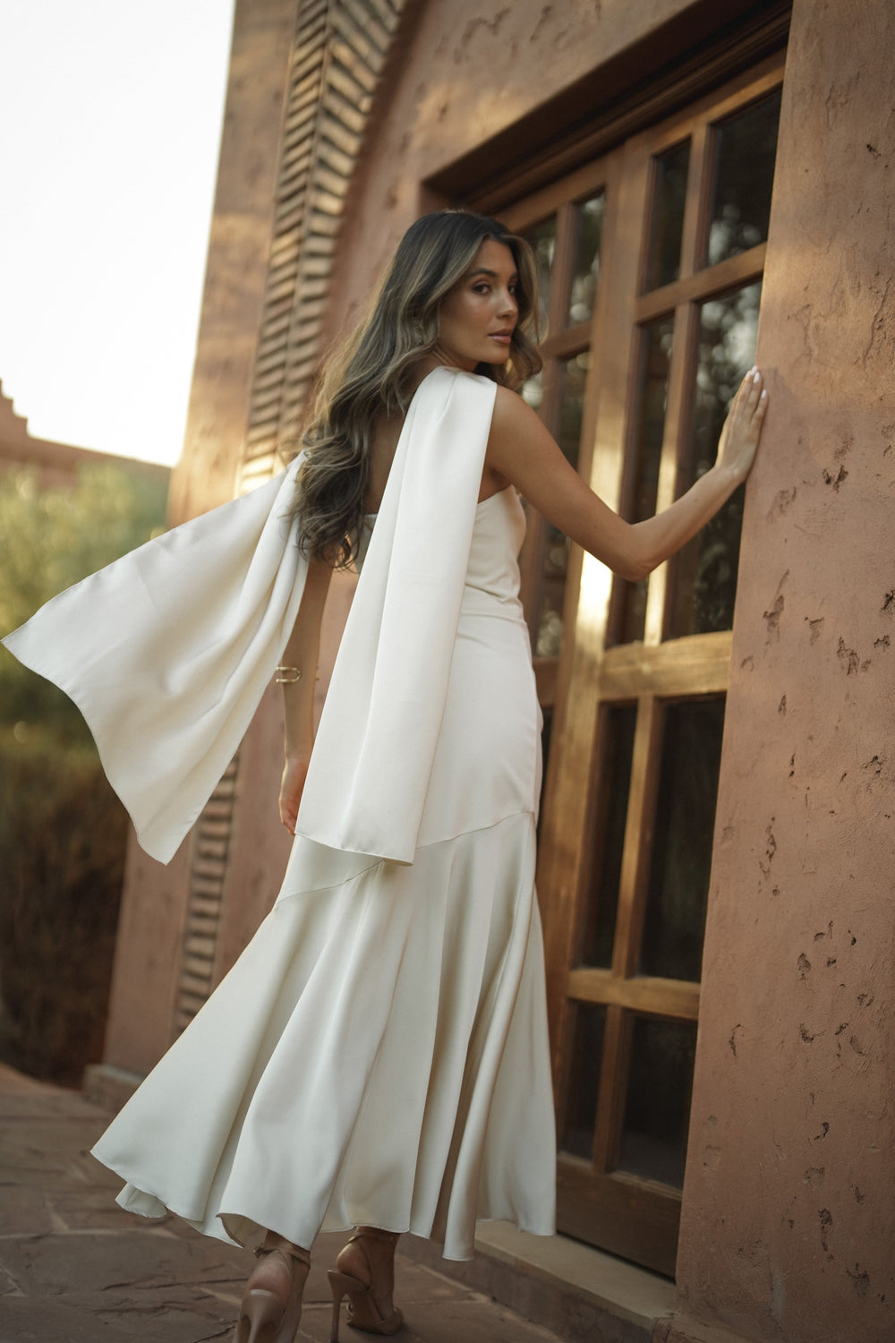 FIONA BEIGE DRESS