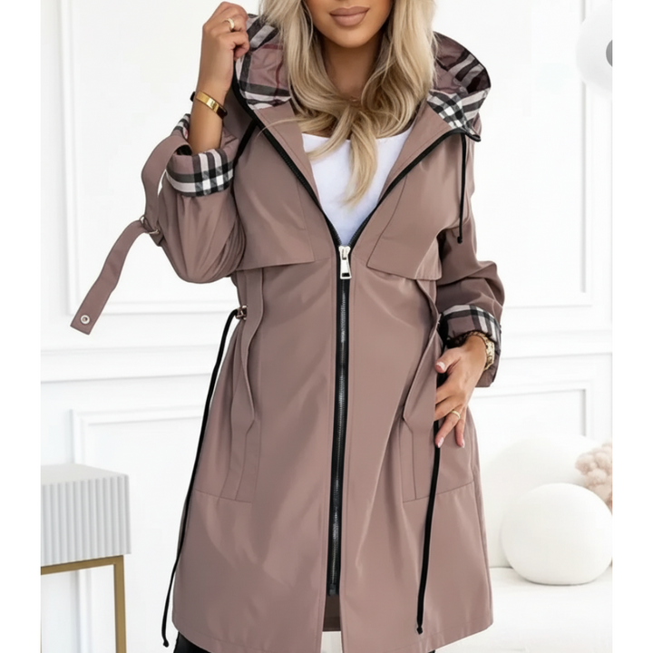 Natalie™ | Elegantní kabát na zip