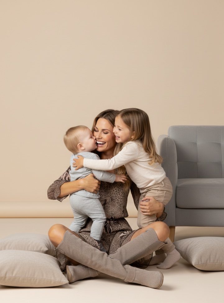 Rivani Luxe™ – Stylové kozačky nad kolena pro podzimní eleganci