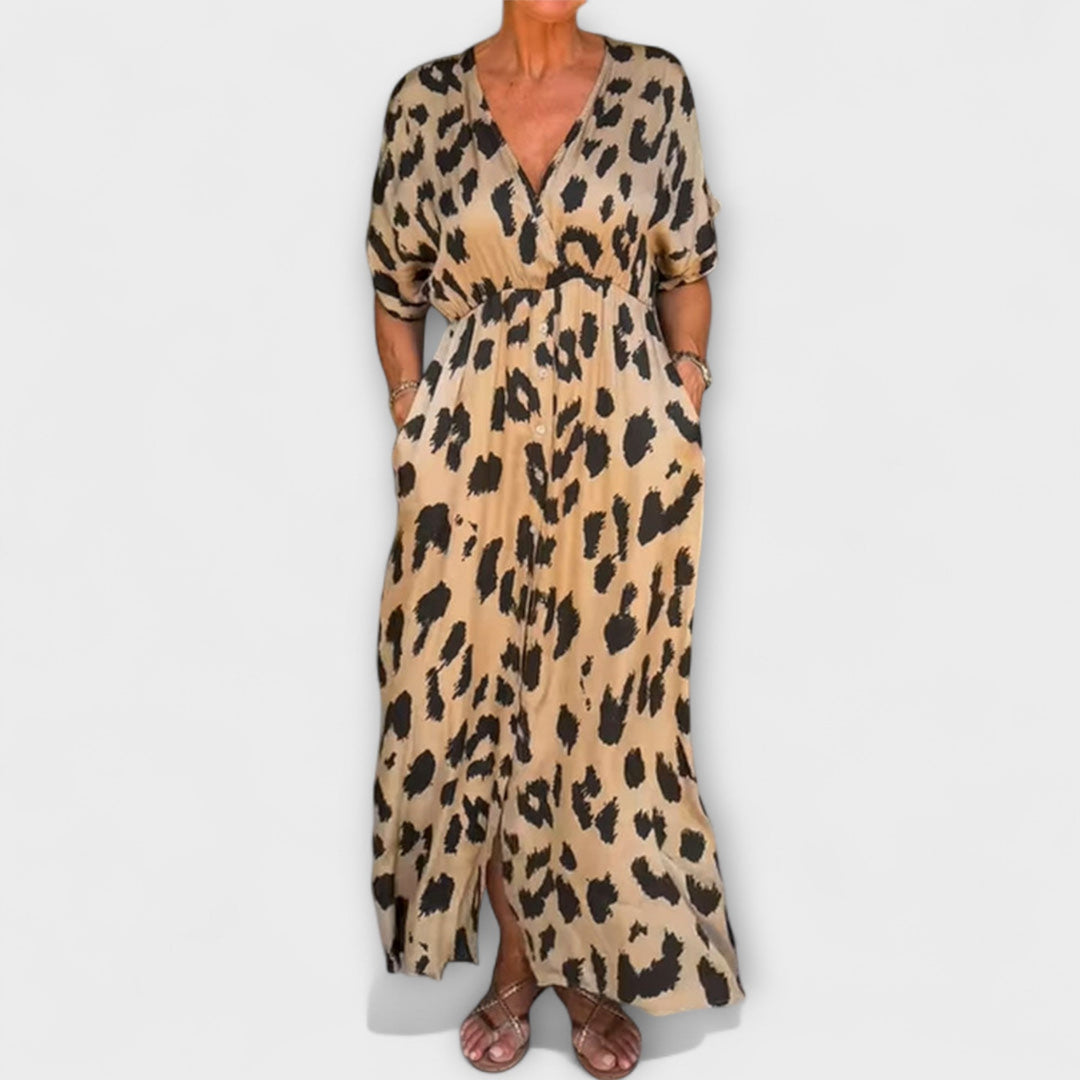 Sarahi - Lehká casual letní šaty na slunečné dny