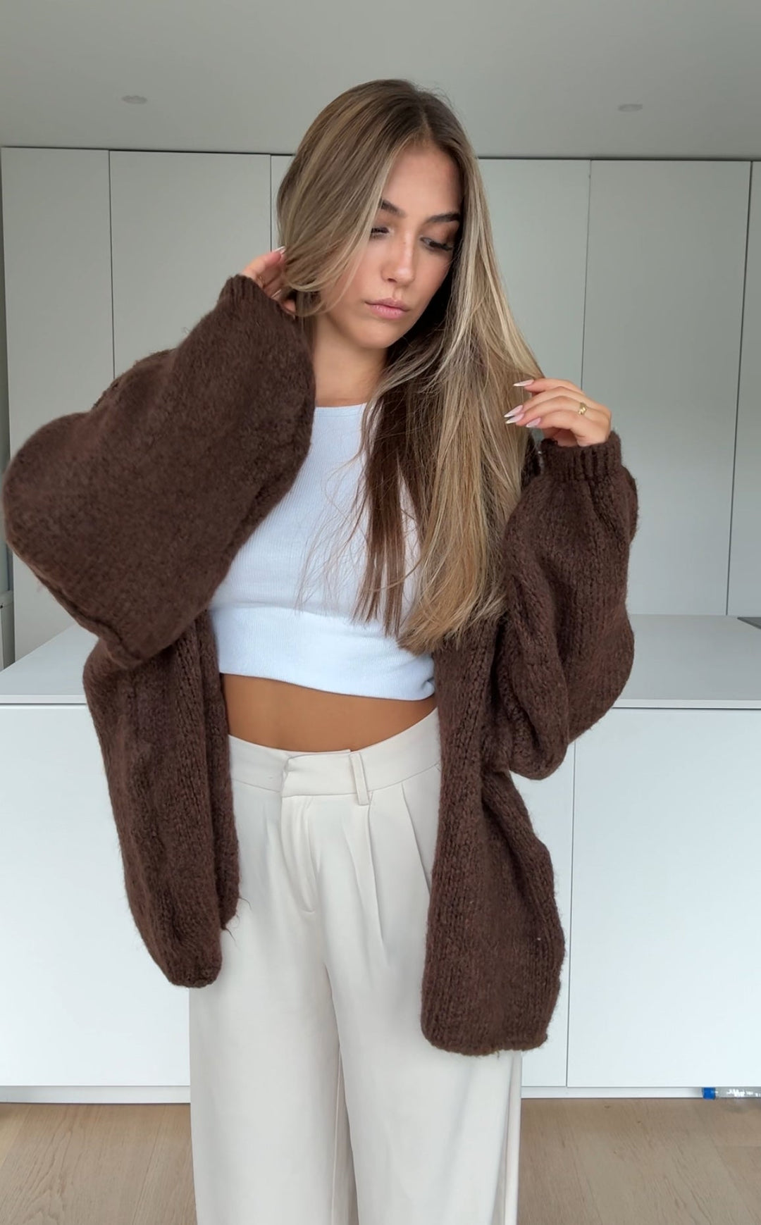 Marlon™ CLASSIC Hřejivý Podzimní Kardigan