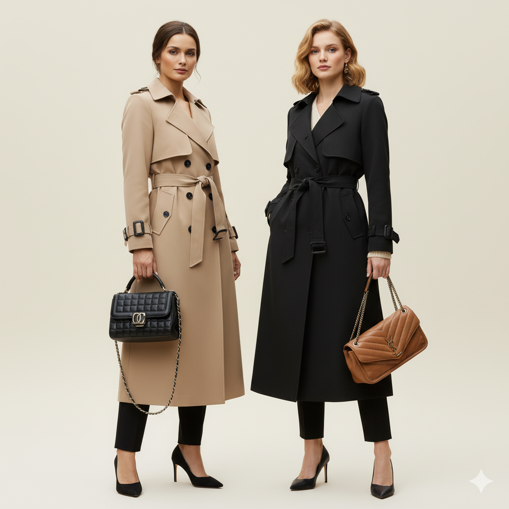 Anna | Trenčkot lichotivý od rána do večera