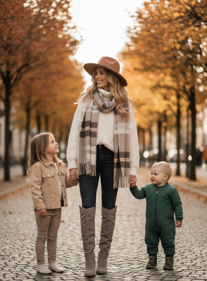 Rivani Luxe™ – Stylové kozačky nad kolena pro podzimní eleganci